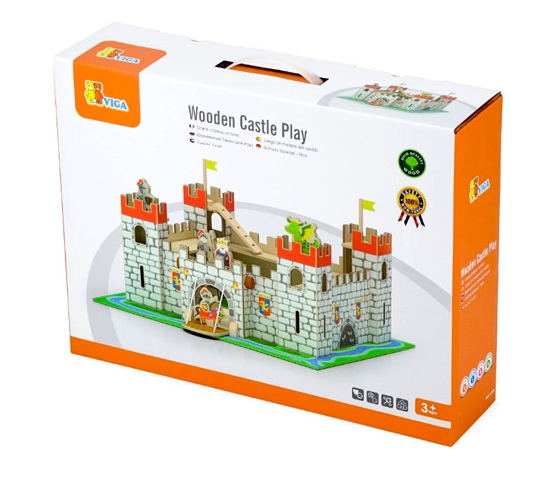 Wooden Play Castle
