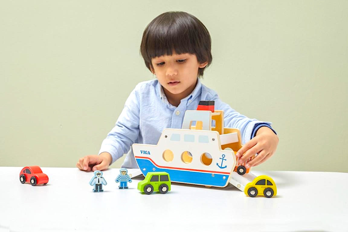 Wooden Vehicle Ferry