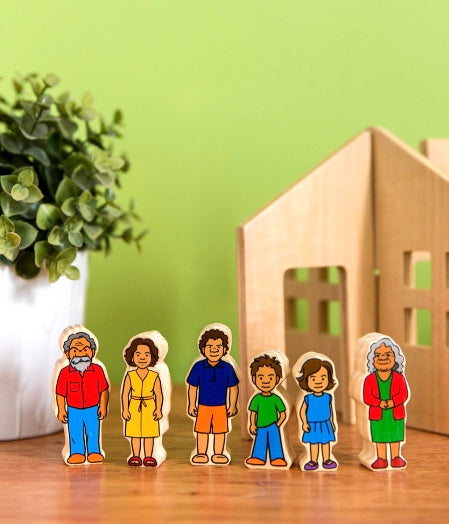 Indigenous Family Playset 6pcs