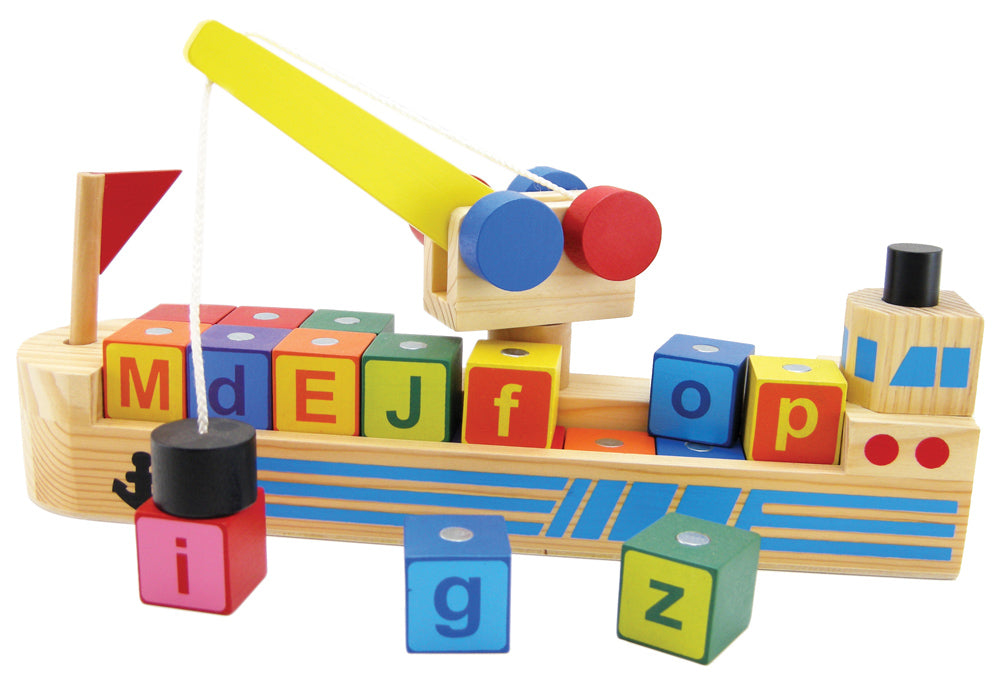 Magnetic Container Ship