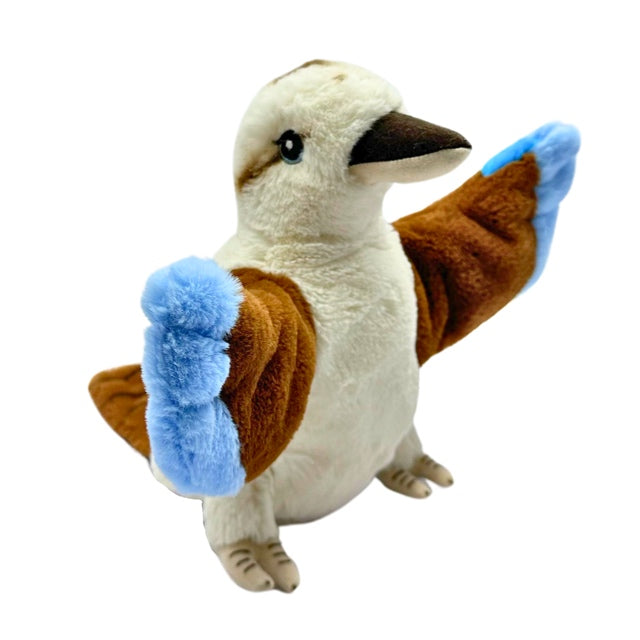 Eco Kookaburra Hand Puppet 25cm