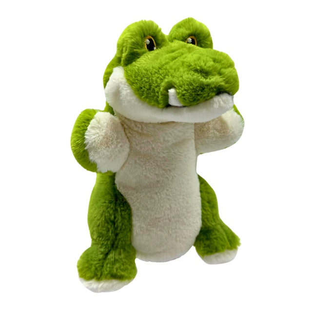 Eco Crocodile Hand Puppet 25cm
