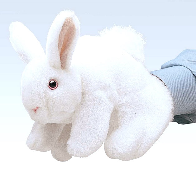 Folkmanis White Rabbit Hand Puppet