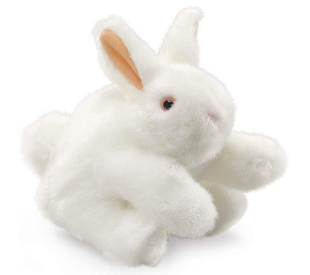 Folkmanis White Rabbit Hand Puppet