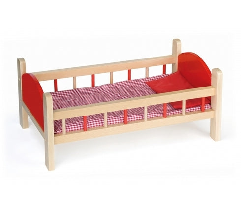 Dolls Bed, Cradle and High Chair Set