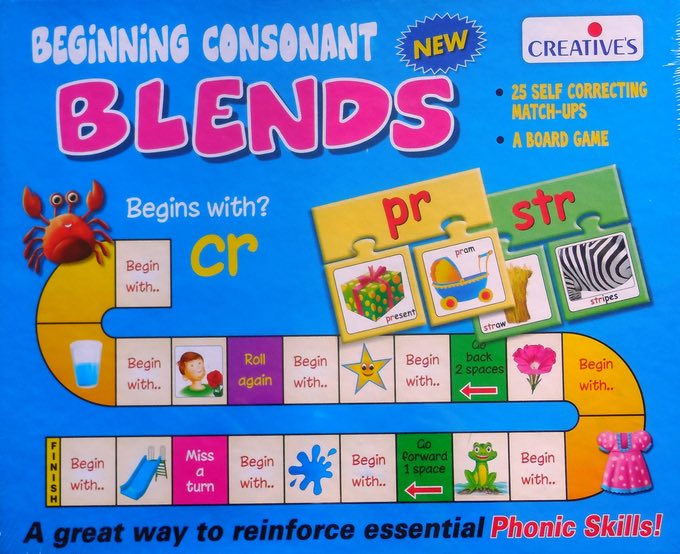 Beginning Consonant Blends Game