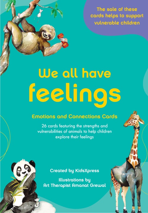 We All Have Feelings - Emotions and Connections Cards 26pcs
