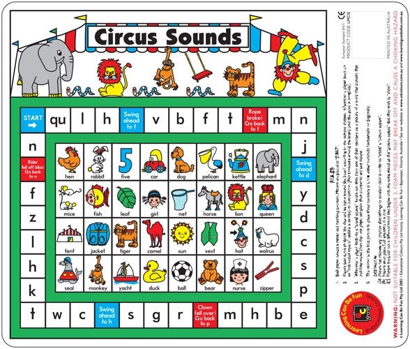 Desk Game Circus Sounds