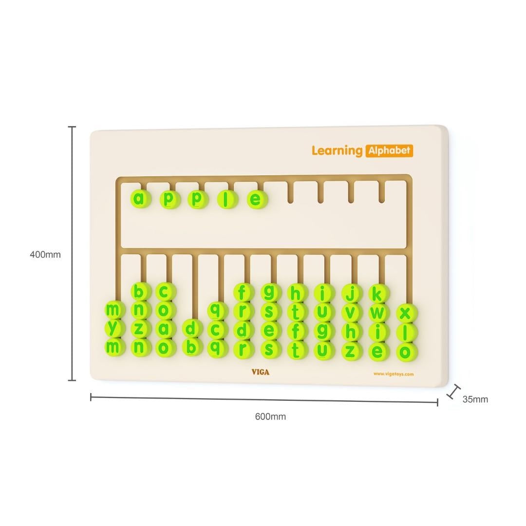 Alphabet Tracking and Spelling Board