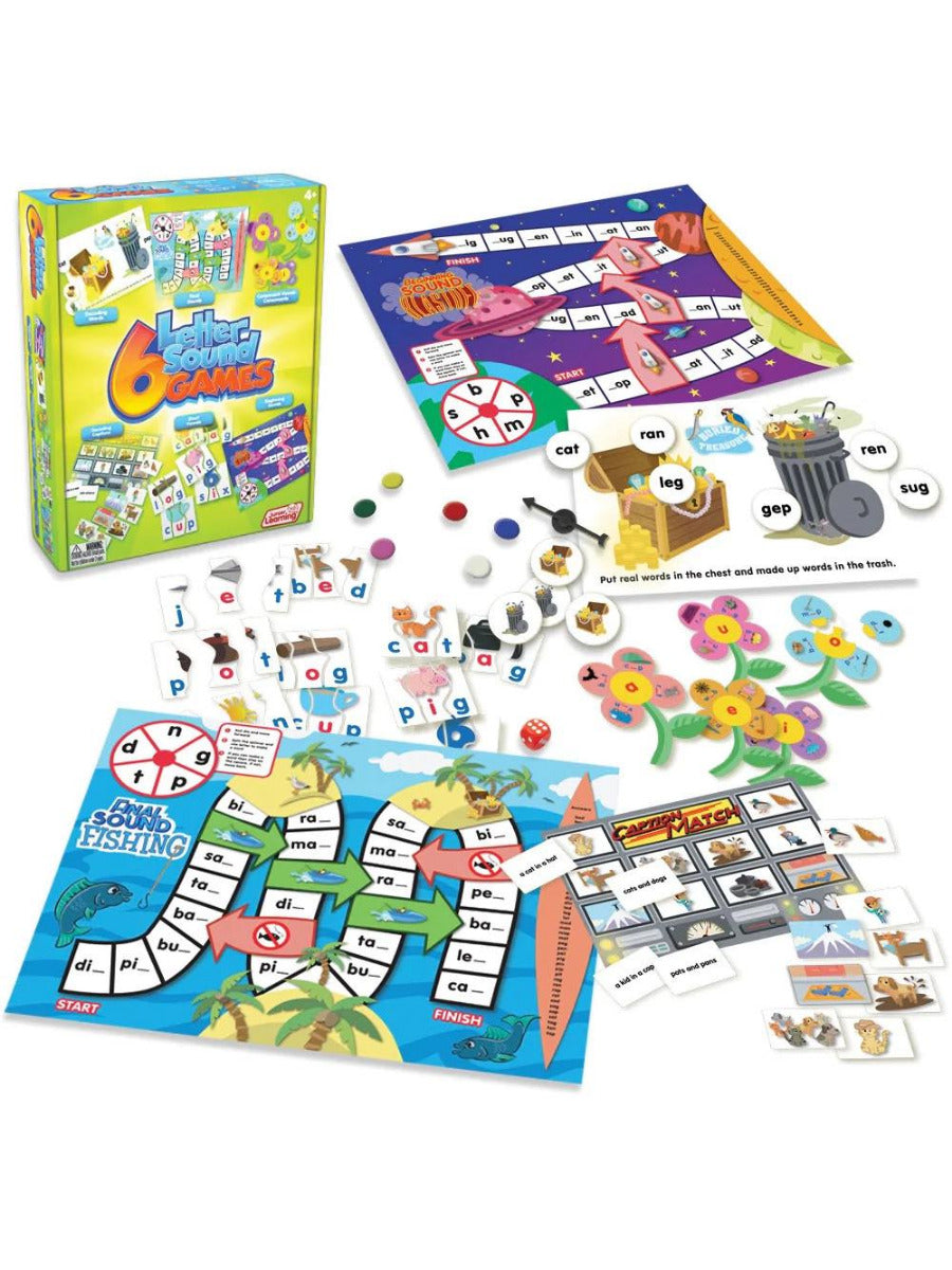 6 Letter Sound Games