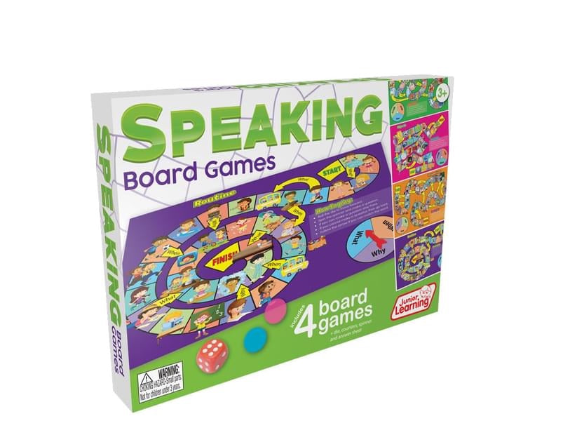 4 Speaking Board Games