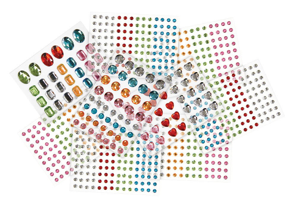 Adhesive Rhinestones 850pcs+