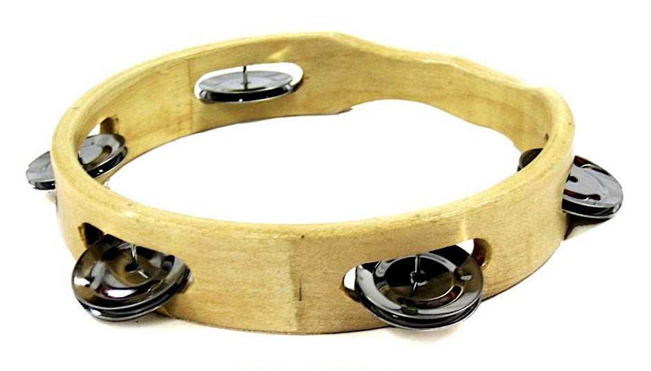 Wooden Headless Tambourine 21cm