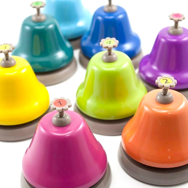Desk Bells Set 8pcs