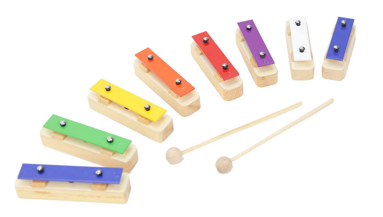 Metal and Timber Chime Bars 8pcs