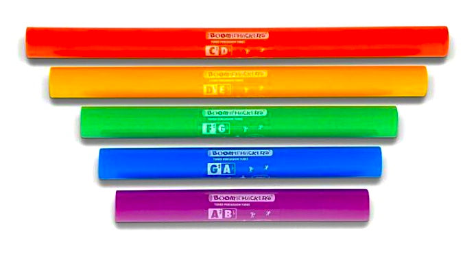 Boomwhacker Treble Chromatic Set 5pcs