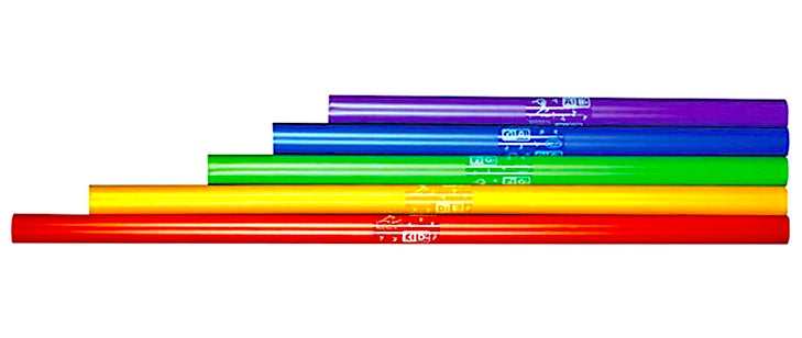 Boomwhacker Bass Chromatic Set 5pcs