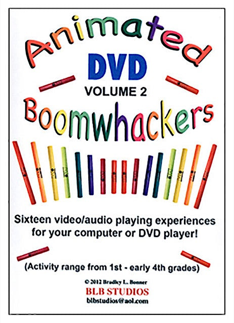 Boomwhackers Animated DVD Volume 2 for 5-8 Years