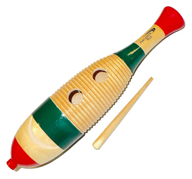 Large Wooden Fish Guiro 38cm