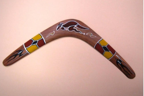 Indigenous Paint-a-Boomerang Set of 10 (returning 45cm)