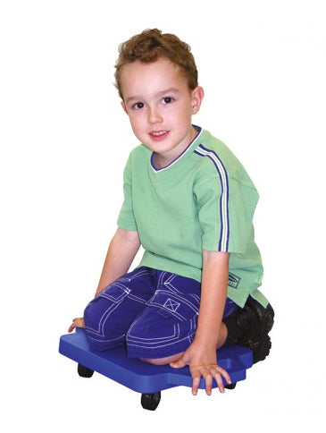 Scooter Board Large With Safety Handles BLUE 40cm x 40cm