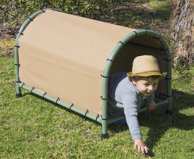 Aluminium and Canvas Tunnel