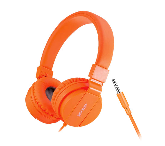 Folding Headphones Orange
