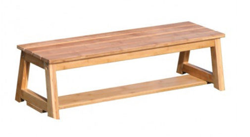 Bamboo Outdoor Bench