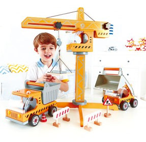 Crane Lift and Accessories Set 10pcs