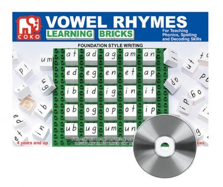 Coko Vowel Rhymes Bricks 25pcs