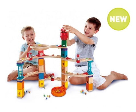 Quadrilla Marble Run – Castle Escape 102 Piece STEM Learning Set