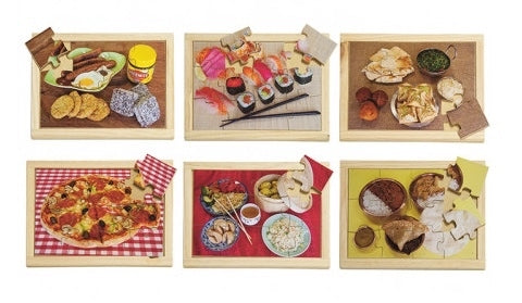 Food From Around the World Puzzles and Posters Set of 12