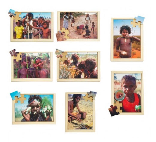 Bush Tucker Puzzles and Posters Set of 16