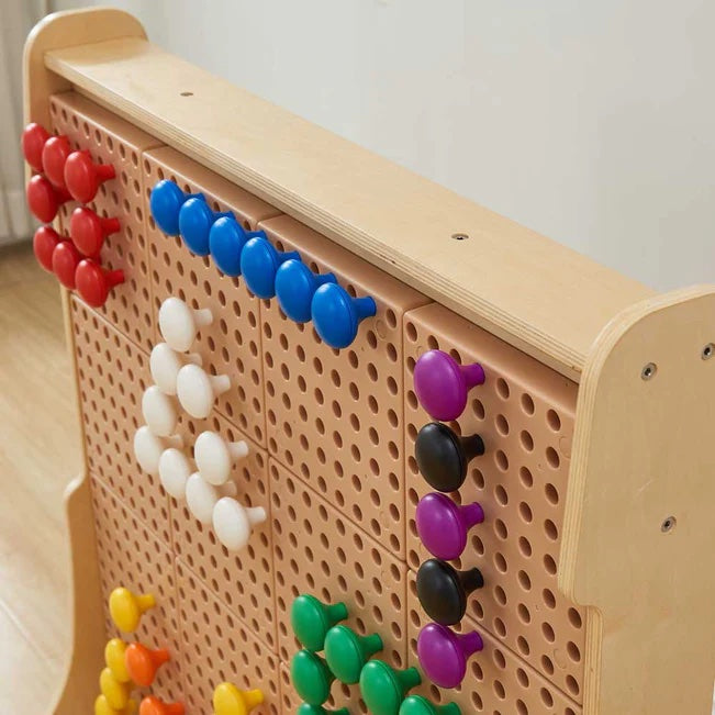 Free Standing Toddler STEM Wall