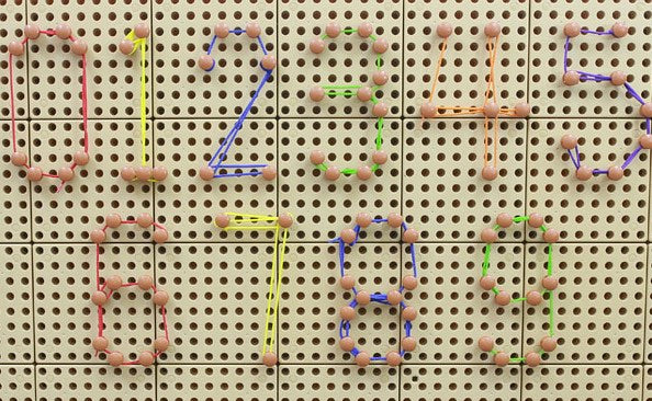 STEM Wall Lacing Pegs & Laces – 230 Piece Set