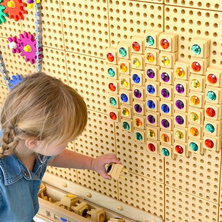 STEM Wall Gemstone Blocks 72pcs