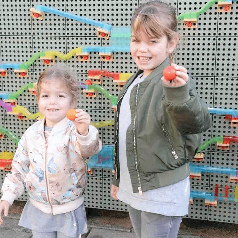 STEM Wall Kinetic Ball Trax 209pcs