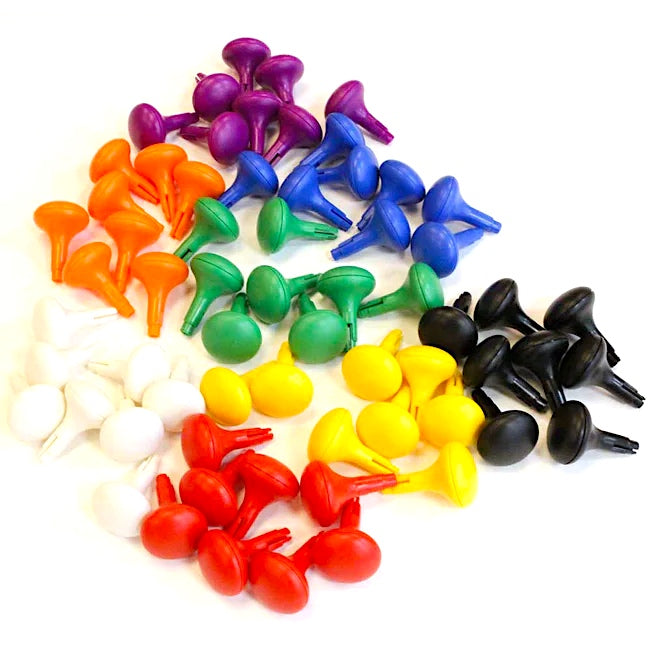 STEM Wall Jumbo Colour Pegs 64pcs