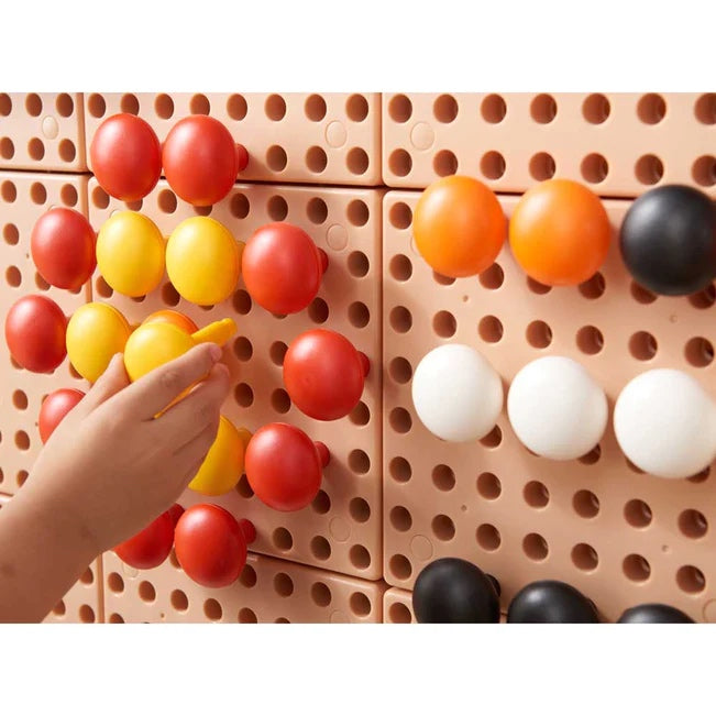 STEM Wall Jumbo Colour Pegs 64pcs