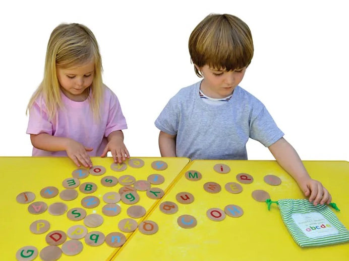 Alphabet Memory Disc Game 52pcs