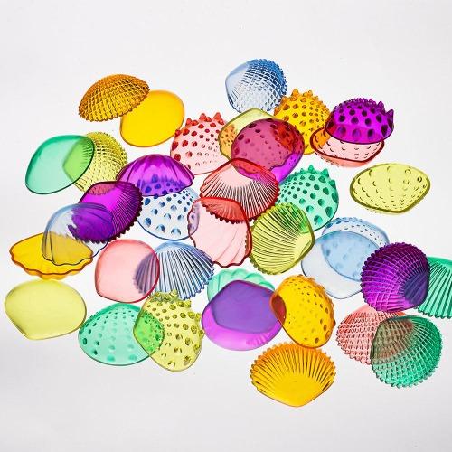 Transparent Tactile Shells 36pcs