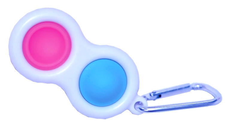 Bubble Pop Fidget With Carabiner