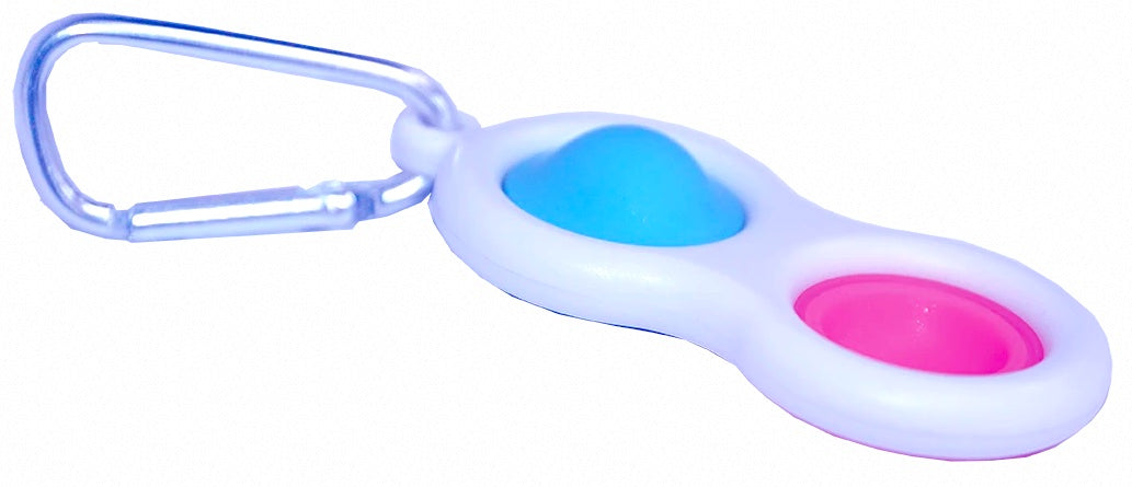 Bubble Pop Fidget With Carabiner