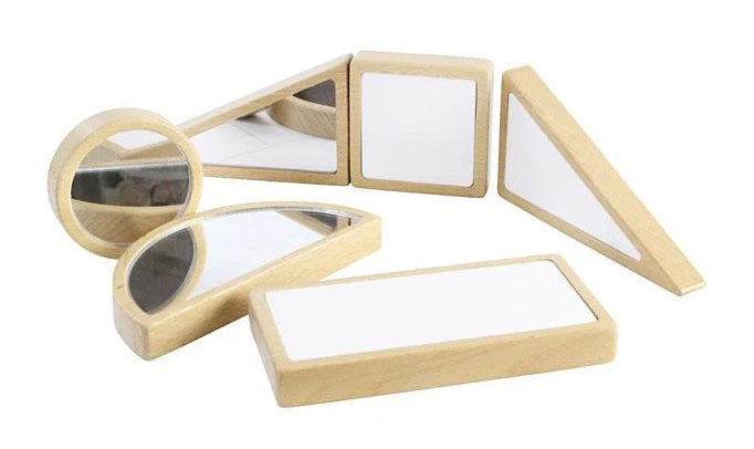 Mirror Blocks in Tray 6pcs