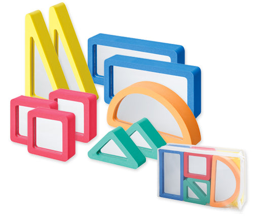 Geo Safety Mirror Blocks 10pcs