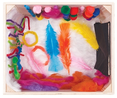 Wooden Feely Box – Sensory & Tactile Guessing Game for Classrooms