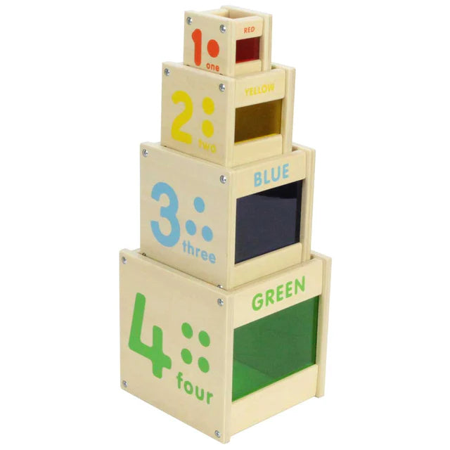 Large Stacking Discovery Boxes 4pcs