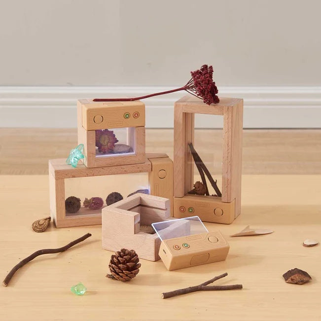 Record & Talk Discovery Light-Up Blocks – 4pcs