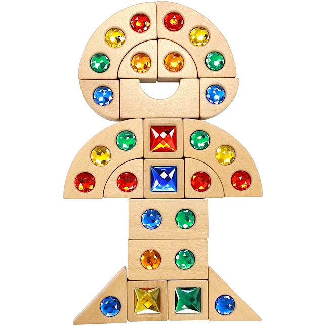 Gemstone Blocks 40pcs