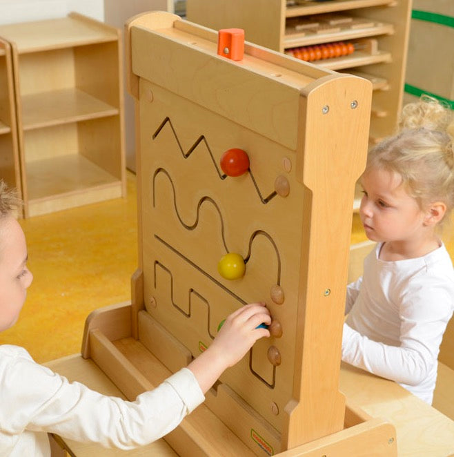 Double-Sided Activity Board Tabletop Stand and Painting Window